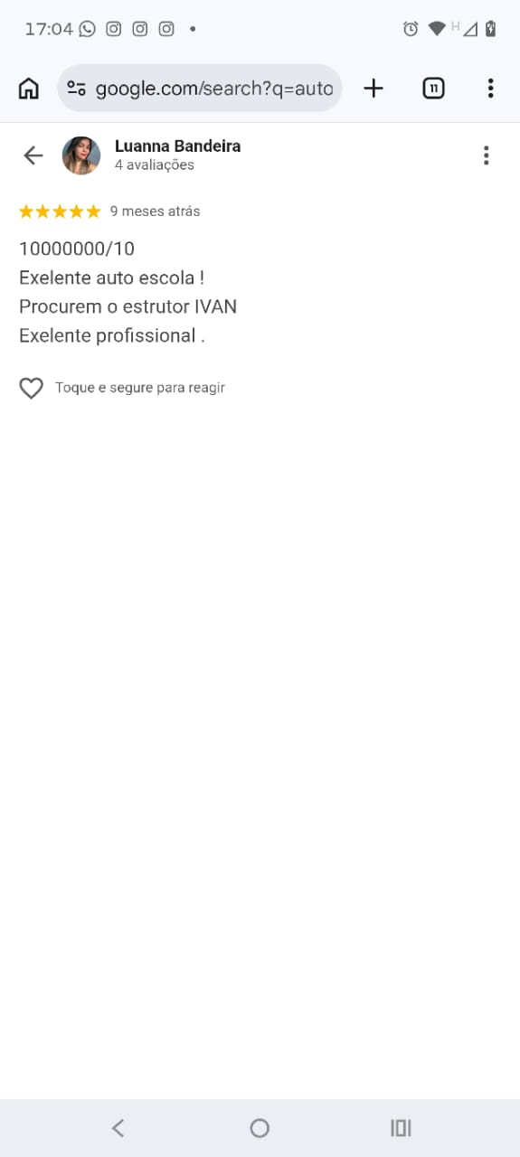 Depoimento de aluno 19