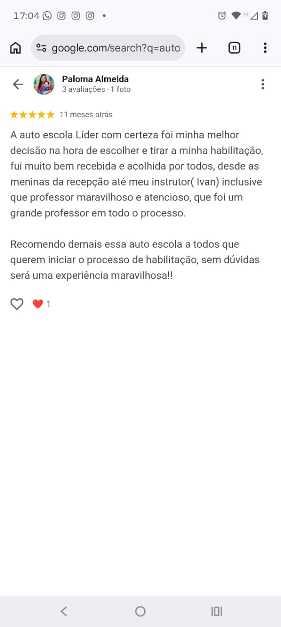 Depoimento de aluno 3