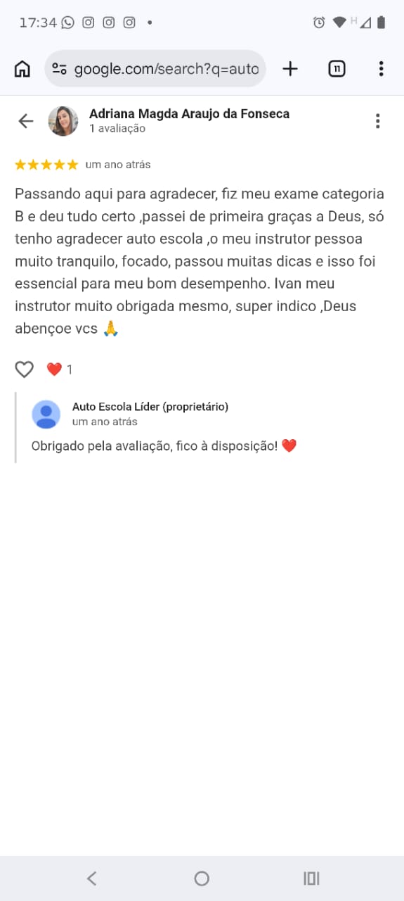 Depoimento de aluno 4