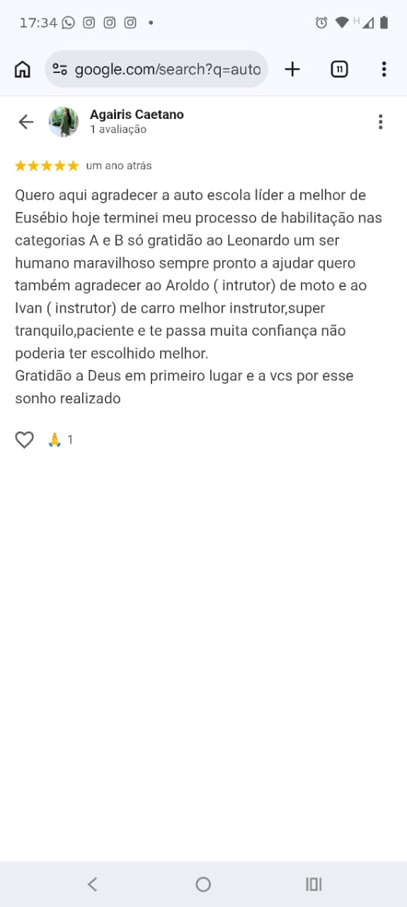 Depoimento de aluno 6