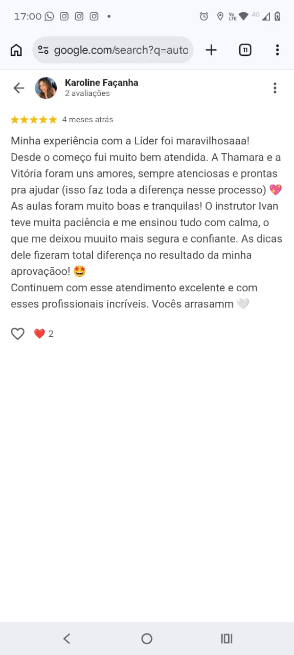 Depoimento de aluno 7