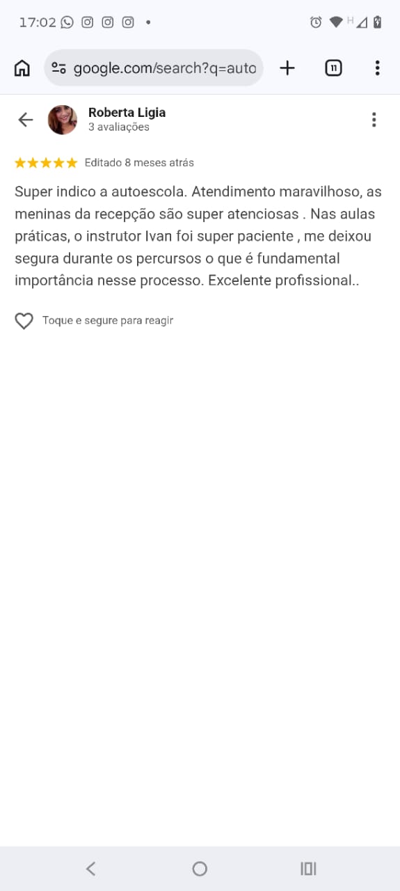 Depoimento de aluno 9